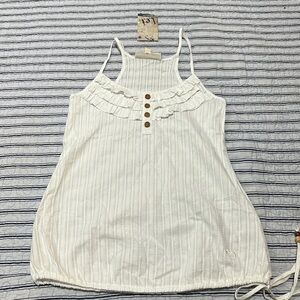 NWT Lei top white tank size XS